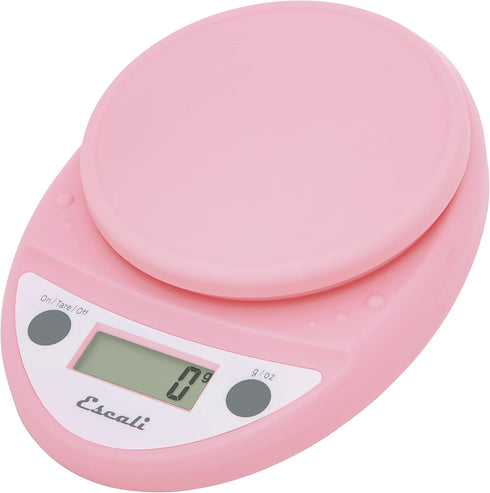 Escali Primo Digital Food Scale Multi-Functional Kitchen Scale and Baking Scale for Precise Weight Measuring and Portion Control, 8.5 x 6 x 1.5 in...