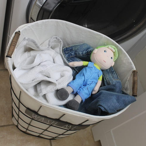 HABA Snug Up Soft Doll Till - 10" Soft Boy Doll with Blonde Hair (Machine Washable)...