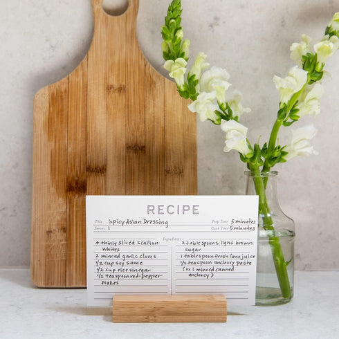 Jot & Mark Recipe Cards 5x7 Inches Blank Double Sided, 50 Count (Modern Minimal)...