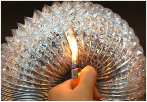 DOITOOL 3 Inch 6.7 Feet Dryer Vent Hose Aluminum Flexible Ducting, Duct Hose for Heating, Ventilation and Air Conditioning...