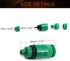 MroMax 4Pcs Hose Tap Connector, Connected to G1/2 or G3/4 Threaded, Suitable for 4/7mm Hose, Quick Connector Hose Pipe Adapter, Faucet Nozzle for ...