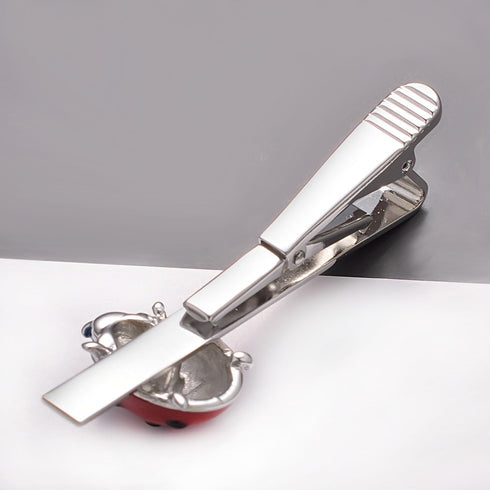 Unique Insect Tie Clip for Men Ladybug Bee Tie Bar Silver Gold Animal Novelty Anniversary Jewelry Gift...