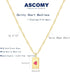 ASCOMY Dainty Gold Necklace for Women | 14K Gold Plated Necklaces for Her Delicate Love Heart Necklace Heart Pendant Necklace Cute Necklaces Lovel...