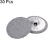 30pcs 40L Fabric Cloth Covered Button 25mm Round Metal Shank Sewing Buttons for Suits Dress Blouses, Grey...