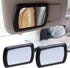 Car Visor Mirror,ZYNQACC 2 Pack Car Makeup Vanity Mirror Clip-On Rear View Sun-Shading Cosmetic Vanity Mirror for Various Truck Automobile Accesso...