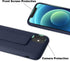 LAUDTEC Silicone Kickstand Case Compatible with iPhone 11, Vertical and Horizontal Stand Hand Strap Metal Kickstand Cover, Flexible Soft Liquid Si...