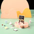 18 Piece Mini School Supplies for Dolls, Doll House School Supplies Accessories Includes Doll Backpack Glasses Blackboard Mini Book Palette Paper ...