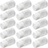 Othmro 100Pcs 5ml Plastic Bottles Lab Cylindrical Chemical Reagent Bottle Wide Mouth Laboratory Reagent Polyethylene Bottle Sample Sealing Liquid ...