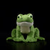 ZHONGXIN MADE Giant Frog Plush - Lifelike 13 Inch Seated Frog Stuffed Animal, Green Reptile Frog Plush, Super Soft Plush Doll, Plush Toys for Kids...