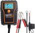 12 Volt Battery Maintainer Battery Trickle Charger Float Charger LCD Display 6V 12V 750mA Battery Maintainer Float Charger for Car/Motorcycle/ATV....