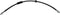 Dorman H621187 Brake Hydraulic Hose Compatible with Select Mercedes-Benz Models,Black...