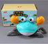 control future Crawling Crab Baby Toy - Infant Tummy Time Toys 3 4 5 6 7 8 9 10 11 12 Babies Boy 3-6 6-12 Learning Crawl 9-12 12-18 Walking Toddle...