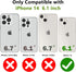 Military Grade Drop Impact for iPhone 14 Case 360 Metal Rotating Ring Kickstand Holder Armor Heavy Duty Shockproof Case for iPhone 14 Phone Case (...