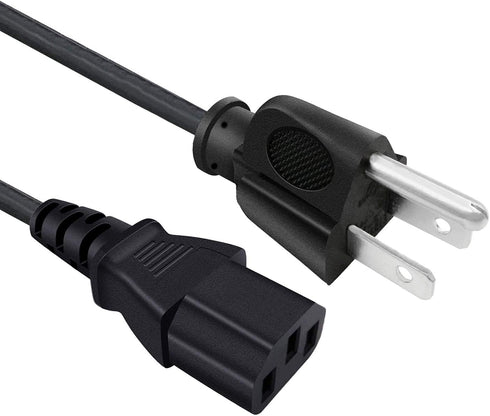 3 prong Power Cord Replacement for KRK Rokit 5 6 8 RP6G3-NA RP5G2 RP6G2 RPG2 RP8G2 VXT8 VXT6 VXT4 Studio Monitor Subwoofer Power Cord 8ft IEC C13 ...