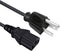 3 prong Power Cord Replacement for KRK Rokit 5 6 8 RP6G3-NA RP5G2 RP6G2 RPG2 RP8G2 VXT8 VXT6 VXT4 Studio Monitor Subwoofer Power Cord 8ft IEC C13 ...