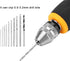 Mini Hand Drill Set, Small Hand Drill with 10Pcs Bits, Portable Micro Drill Tool Nonslip Handle for Art Craft Collection, Manual Hand Drill Set Pr...