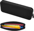 Silicone Pencil Case, Waterproof Silicone Cosmetic Bag, Pencil Bag, Multifunctional Pencil Case Aesthetic, Zipper Storage Bag (Black)...