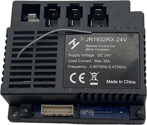 JR1932RX-24V Control Box Receiver Match 2.4G Bluetooth Remote Control, Accessory Receive Controller Signal Install Children's Electric Ride on Kid...