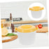 Rice Cooker Rice Maker Cooker Micro Food Steamer Microwave Mini Food Steamer Induction Heater Tool Rice Making Tool Oven Rice Steamer Oatmeal Trav...