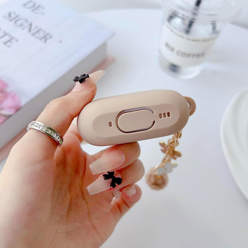 Cute Case for Airpods Pro 2nd/1st Generation Cover for Girl Women with Pom pom Flower Keychain & Cleaner Kit, Soft Silicone Protective Skin for Ai...