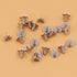 20pcs Rivets Fasteners Chain Bag Screws 8mm 4 Colors DIY Leather Craft Purse Phone Case Screws Accessories(Silver)...