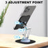 Cell Phone Stand, Fully Adjustable Foldable Desktop Phone Holder, 360 Degree Rotating Desktop Phone Stand for Recording Compatible with iPhone 15 ...