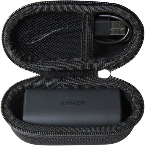 Hermitshell Hard Travel Case for Anker Nano Power Bank, Portable Charger 5000mAh (Black)......