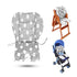 Twoworld High Chair Cushion, Large Thickening Baby High Chair Seat Cushion Liner Mat Pad Cover Breathable Suitable for All Kinds of Baby Dining Ch...