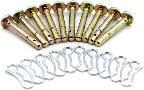 Replace Gadgetool 10pcs 738-04124 and 714-04040 Shear Pin Kit for MTD Snow Throwers...