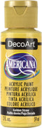 DecoArt Americana Acrylic Paint, 2-Ounce, Golden Straw, 1 Count (Pack of 1)...