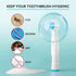 Electric Toothbrush Travel Case, Hard Storage Case with 6pcs Toothbrush Cover Caps, Fits for Oral-B/Oral-B Pro/Philips Sonicare Electric Toothbrus...