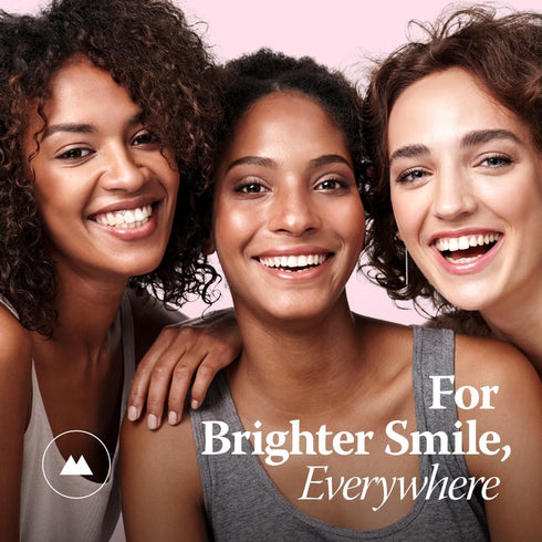 Natural Whitening Travel Kit - Medium Toothbrush & Fluoride Free Toothpaste for Teeth Whitening I Travel Toothbrush & Travel Toothpaste I Toothbru...