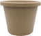 The HC Companies 7 Inch Round Classic Planter - Small Plastic Plant Pot for Indoor Outdoor Plants Flowers Herbs, Sandstone...
