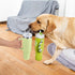 Squeaky Cup Dog Toys, 40oz Tumbler Cup Stuffed Dog Toys with Handle, Funny Plush Dog Toys, Crinkle Dog Toy, Green...