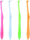 Ouligay 4PCS Tuft Toothbrush Single Tufted Toothbrush End-Tuft Trim Toothbrush Slim Interspace Teeth Brushes Soft Trim Toothbrush for Detail Clean...