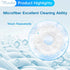 Replacement for Robot Cleaner Yeedi mop Station Accessories Parts X4 Mop X4 Side Brush X2 Filter (10)...