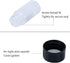 5 ml Clear Glass Bottles for Essential Oils, Chemistry Lab Chemicals, Colognes & Perfumes (10 Pieces)...