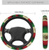 Retro Mexico Flag Steering Wheel Covers,Soft Steering Wheel Protector For Women & Men,Universal 15 Inch Auto Car, One Size...