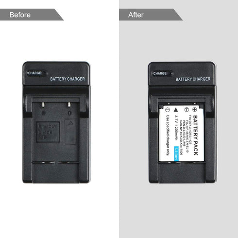 NP-80 NP80 Battery Charger for Casio Exilim EX-G1, EX-H5, EX-H50, EX-H60, EX-JE10, EX-N1, EX-N5, EX-N10, EX-N20 (only for casio np80)...