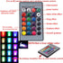 OMTO GU10 3W RGB Color Changing Spotlight with IR Remote Control Mood Ambiance Lighting colorful LED Light Bulbs,Dimmable 85-265V (Pack of 5)...