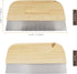 Putty Knife, 8.5 Inch Stainless Steel Scraper Tool, Wooden Handle Metal Spackle Knives for Drywall, Decals, Wall Paper, Floor Tile, Patching, Pain...