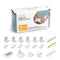 Inaya Magnetic Cabinet Locks for Baby Proofing, 6 Locks & 1 Key, Child Proof Magnet Locks for Cabinets & Drawers with Invisible Design, 3M Adhesiv...