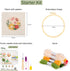 Pllieay Punch Needle Embroidery Starter Kits for Kids and Adults Beginners, Include Instructions, Punch Needle Fabric with Floral Pattern, Yarns, ...
