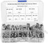 110pcs Coiled Wire Thread Insert Thread Screws, Stainless Steel Sleeve Set, Versatile Thread Repair Kit for Home Repair....