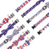American Flag Dog Collar with Removable Cute Bow Tie Adjustable Patriotic 4th of July Pet Collars Independence Day Large...