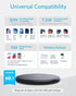 313 Anker Wireless Charger (Pad), Qi-Certified 10W Max for iPhone 14/14 Pro/14 Pro Max/13/13 Pro Max, AirPods (No AC Adapter, Not Compatible with ...