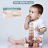 Baby Stacking Toy Cups,Toddler Stackble Bath Toy for 1-3,Nesting Cups Pool Toys for 6-12 Months Infant,Kids Early Educational Montessori Gift for ...