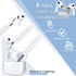 Clear for AirPods Pro Case 1st Cover 2019 Cleaning Pen Accessory Kit, 16 in 1 Set Transparent TPU Silicone Protective Case for AirPods Pro Chargin...