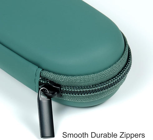 EVA Earbud Case for Beats Flex Raycon in-Ear Monitor Headphone Carrying Case Ellipsoid Wired earbud case Waterproof earphone case Portable Earbud ...