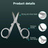 Folding Scissors Travel Scissors Pocket Scissors Small Foldable Scissors Perfect For Family Travel Craft Camping Outdoor (4 Pcs)*...